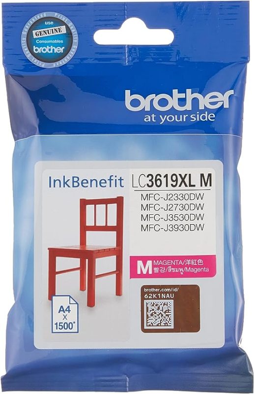 Brother LC3619XL Magenta Original Ink Cartridge