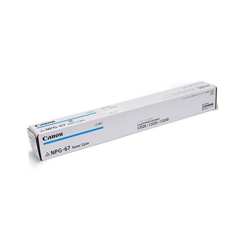 Canon NPG-67 Cyan Original Photocopy Toner Cartridge