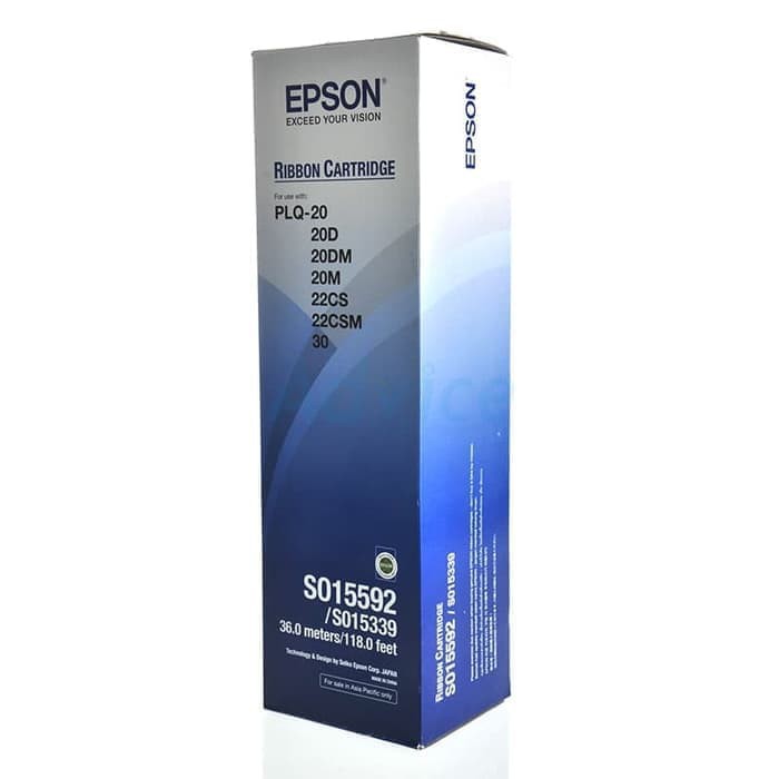 Epson PLQ20 Black Original Ribbon Cartridge