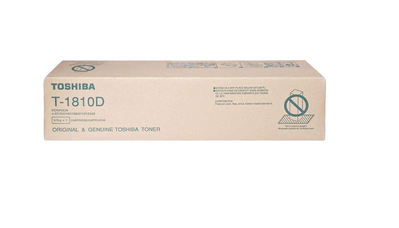 Toshiba e-Studio T-1810D Black Original Photocopy Toner Cartridge