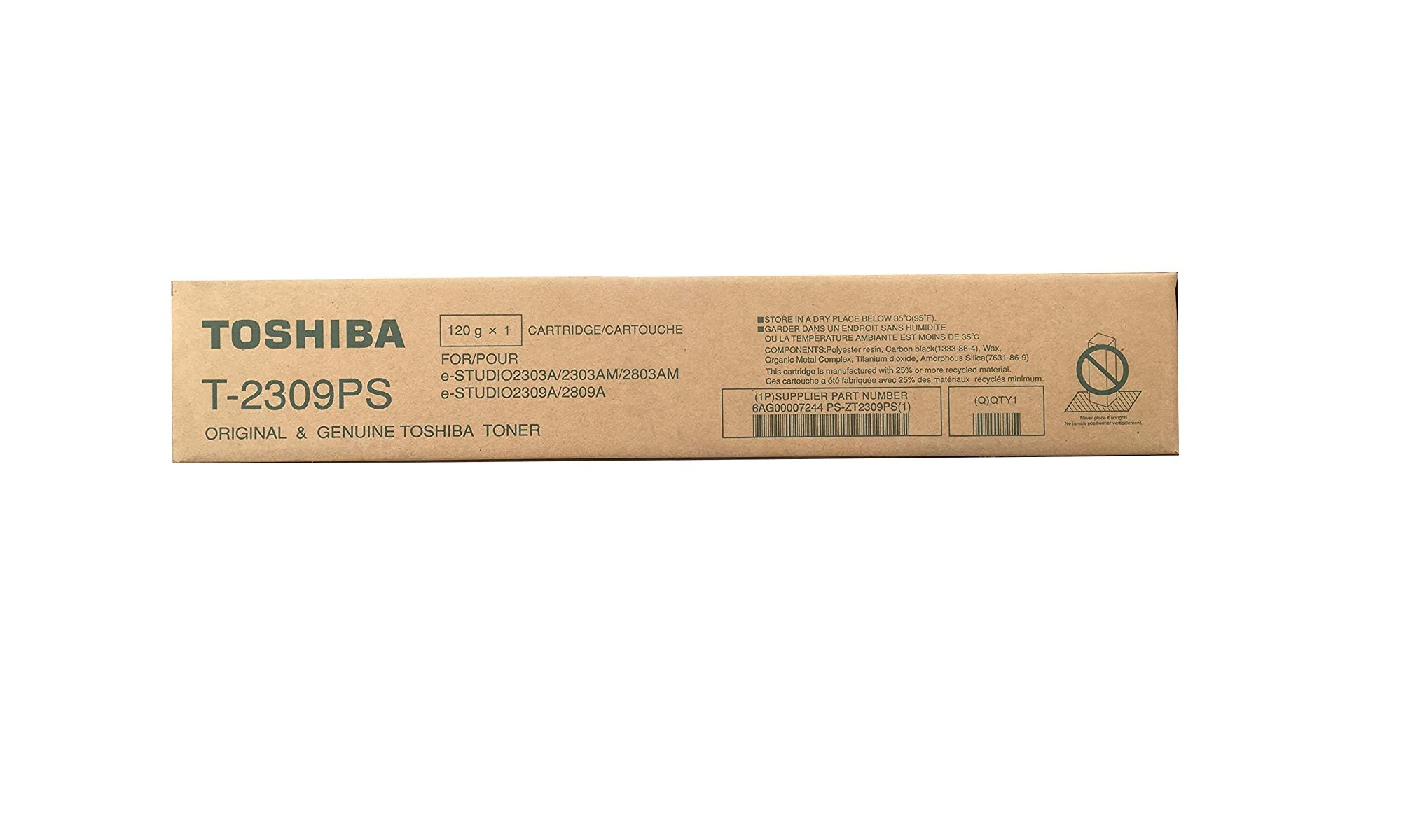 Toshiba e-Studio T-2309P Black Original Photocopy Toner Cartridge