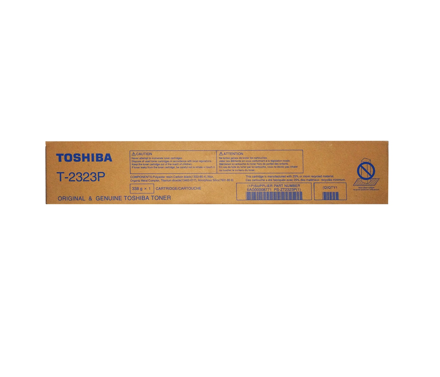 Toshiba e-Studio T-2323P Black Original Photocopy Toner Cartridge