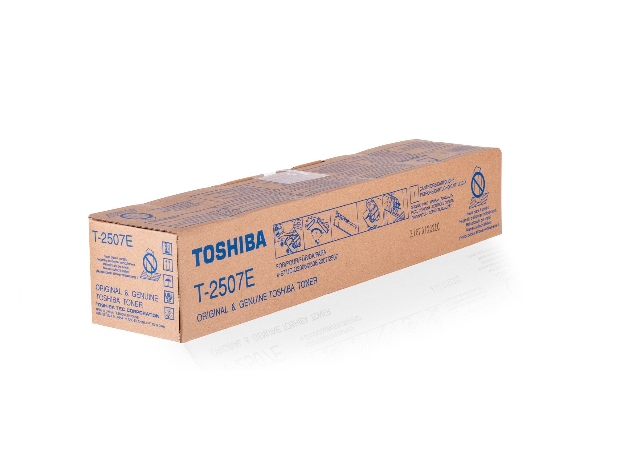 Toshiba e-Studio T-2507P Black Original Photocopy Toner Cartridge