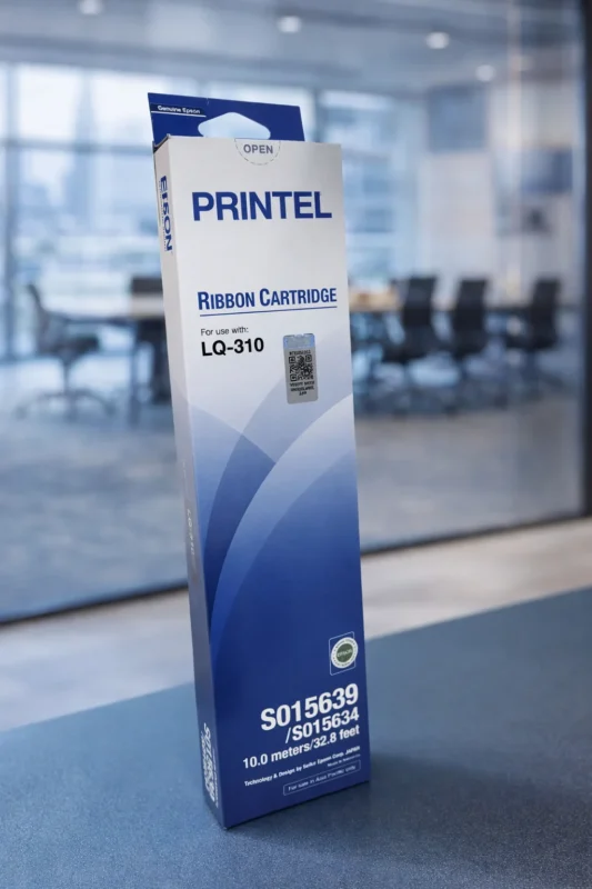 Epson LQ310 Black Original Printel Compatible Ribbon Cartridge