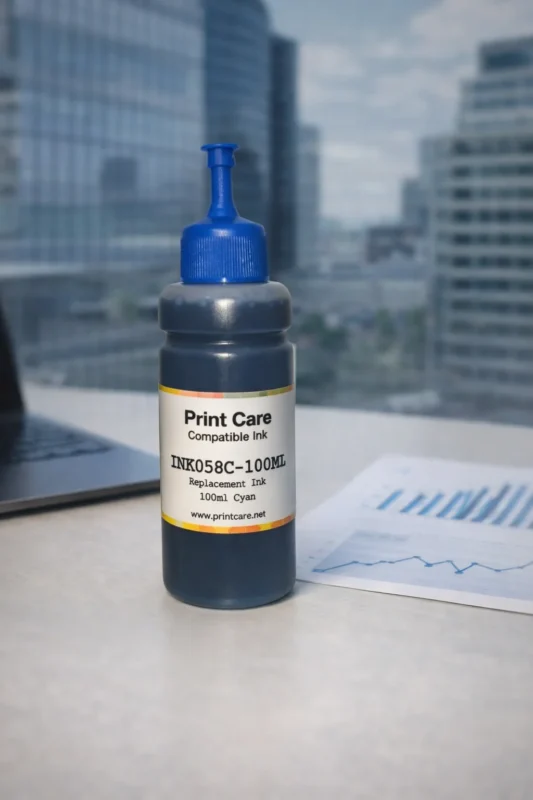 HP GT52 Cyan D-Wise Ink Bottle